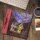 12x12 Inch Large Our Adventure Book Scrapbook Album, 60 Pages, Up House Cover