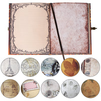 Travel Journal, Notebook for Writing, Adventure Logbook for Men & Women with Buckle Closure, for Memory Keeping & Travelers Notebook
