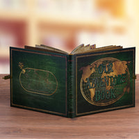 Our Adventure Book Travel Journal with Buckle Closure, Up Themed Vintage Planner, Unique Guest Book, Creative Daily Diary, 10 x 8 inches, 180 Pages