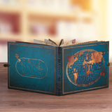 Our Adventure Book Travel Journal with Buckle Closure, Up Themed Vintage Planner, Unique Guest Book, Creative Daily Diary, 10 x 8 inches, 180 Pages
